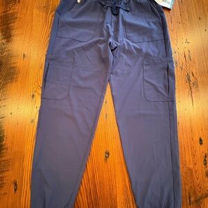 Hanes Comfort Fit Scrubs in Navy Small